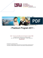 Practicum Experience 2011 Special-2