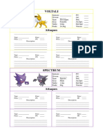 Feuille Stats Pokemon JB