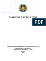 Panduan Penulisan Tesis