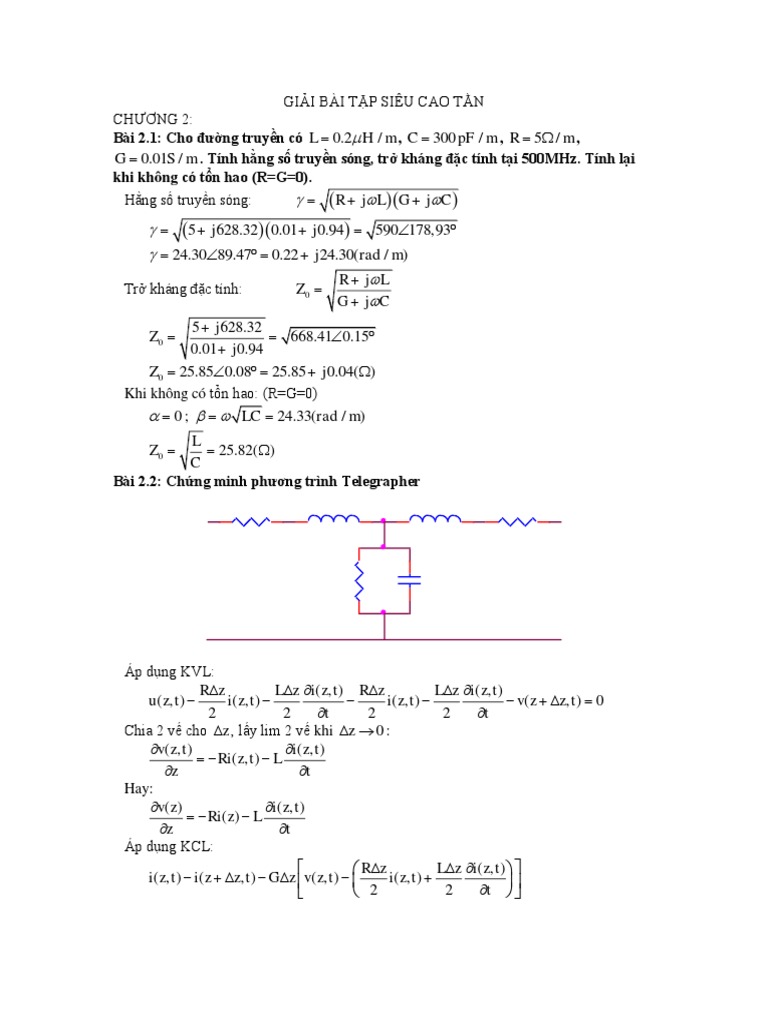 GII BAI TP SIEU CAO TN CHNG 2 Bai 2 PDF | PDF