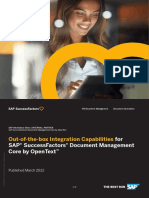 SAP Branded - Integration Overview Core for SuccessFactors