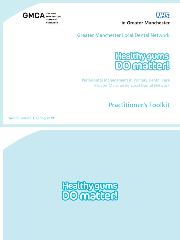 NHS Healthy Gums Doc PDF PDF Periodontology Oral Hygiene