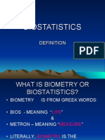 Biostatistics - Anr312 PWR PT Lecture (April, 2020)