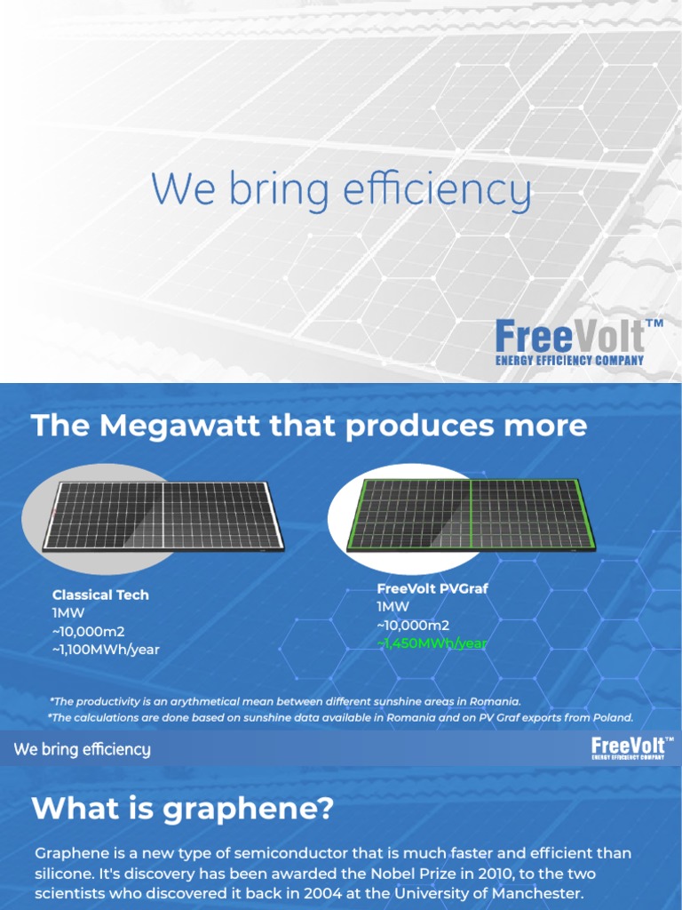 FreeVolt PV Graf: Enhanced Solar Efficiency | PDF | Photovoltaic System ...