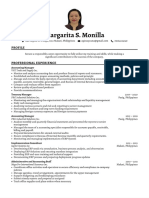 Margarita S. Monilla - Resume PDF