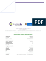 Formulario de Pago - Credibanco PDF