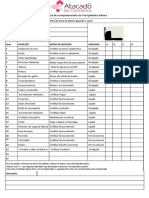 Checklist manutenção transpaleteira