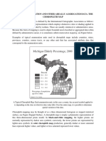 Quantative Mapping - (D) MAPPING ENUMERATION AND OTHER AREALLY AGGREGATED DATA - THE CHOROPLETH MAP