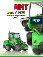 Manual Operador Avant 740 - 745 - 750