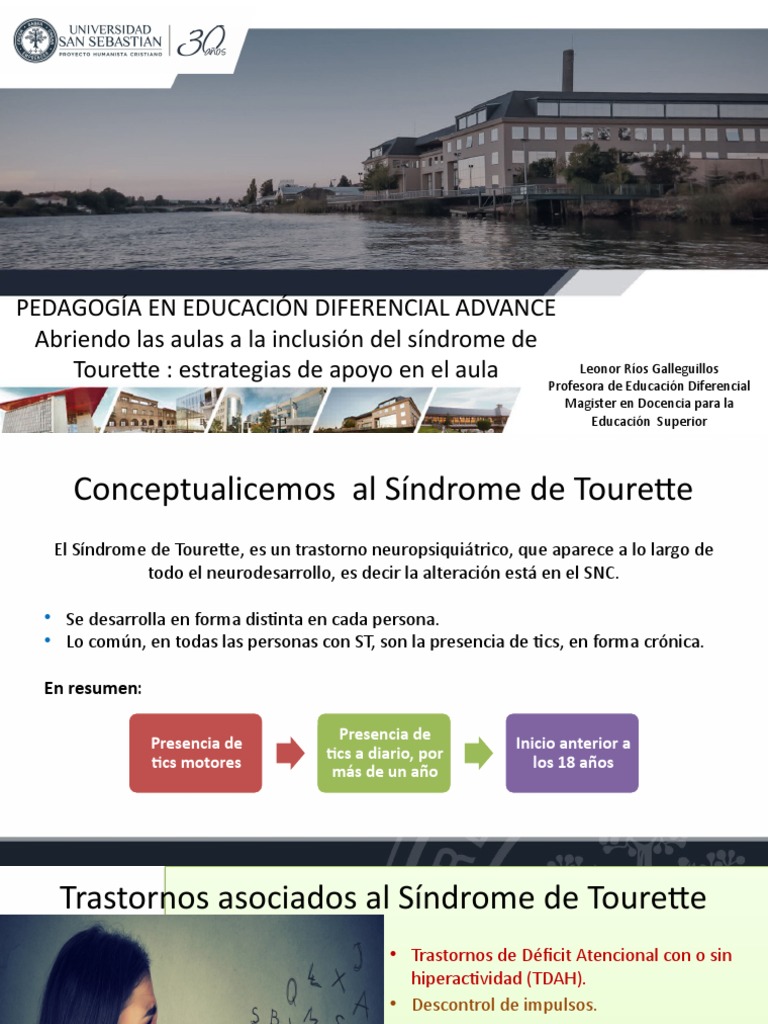 Inclusión del Síndrome de Tourette en Aulas | PDF | Síndrome de ...