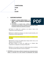 Examen de Amparo Constitucional