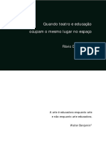 Quando o teatro e a educação ocupam o mesmo espaço_Flavio DESGRANGES