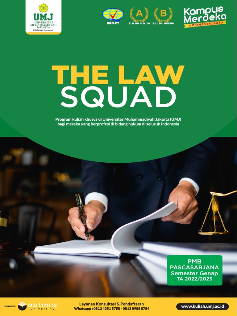 Brosur The Law S2 UMJ | PDF