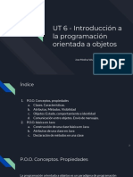 UT 6 - Introducción A La Programación Orientada A Objetos