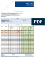 Chemical Inventory Form