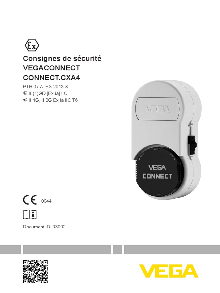 FR Atex Vegaconnect 4 | PDF | Matériel informatique | USB