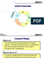 DMA I Control Overview