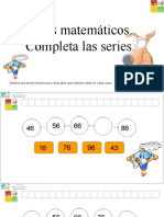 Series Matemáticas Hasta 99