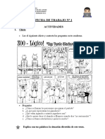 Fichas Comprensión Lectora 5° Básico