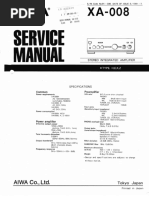 Aiwa XA-008-Service-Manual