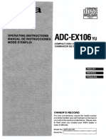 AIWA ATM-O-U 980902 Printed Manual