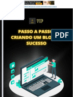 Como Criar Um Blog de Sucesso PASSO A PASSO (PARTE 1) PDF