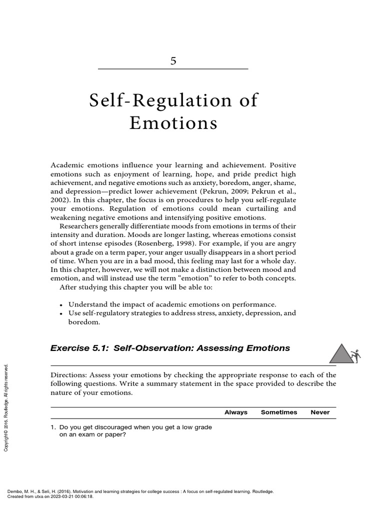 Motivation And Learning Strategies For College Suc Unit Ii