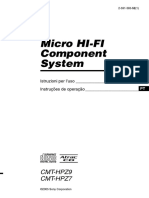 Micro System Sony CMTHPZ9