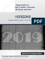 Opportunities in Colombia, Ecuador, Venezuela Full Energy Spectrum