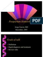 Postpartum Hemorrhage 12-01