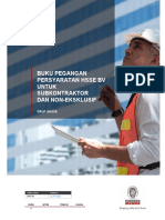 BV HSSE Requirements Handbook For Subcontractors and Non Exclusives - Bahasa Indonesia PDF