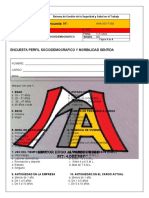 Encuesta Perfil Sociodemografico