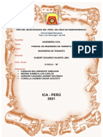 Primer Parcial Ingenieria de Tránsito - Grupo 2 PDF