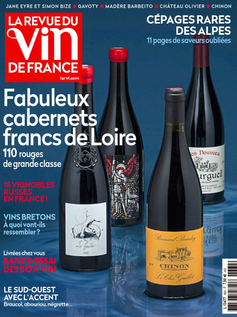 La Revue Du Vin de France 2022 05 PDF, PDF, Vins