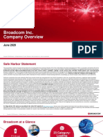 Broadcom Company Overview IR 202006 FINAL PDF