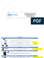 Lista de Precios Divisas Yvk Importech C.A Act 11-01-2023