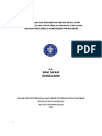 Paper Pengembangan Dan Implementasi Metode Regulatory Impact Analysis