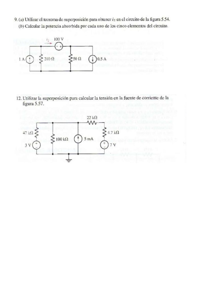 Ejercicios Sircuitos 2 Parte | PDF