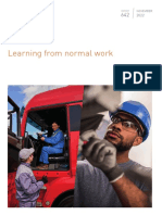 Learning from normal work 