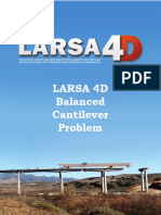 LARSA4D TrainingManual BalancedCantilever