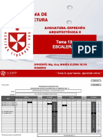 Sesión 13 - Ea-Ii 2022 Ii - Detalles Escalera PDF