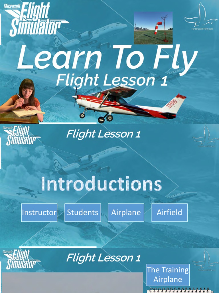 Lesson1MSFSofficial PDF | Download Free PDF | Aircraft | Flight