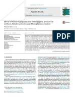 Effects ofbottomtopographyandanthropogenicpressureon northern Adriatic Cystoseira spp. (Phaeophyceae,Fucales)