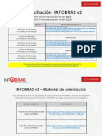 Capacitación INFOBRAS v2: GRUPO III (Incorporación 01-03-2023) GRUPO IV (Incorporación 15-03-2023)