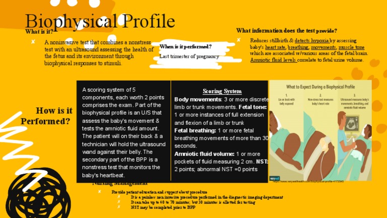 Biophysical Profile Overview and Scoring | PDF | Fetus | Clinical Medicine