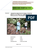 Estudio de Impacto Ambiental: Expediente Tecnico Del Proyecto
