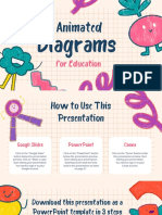 Animated Diagrams For Education Beige and Red Creative Fun School Presentation