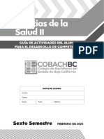 Ciencias de La Salud Ii - 2022-1 PDF