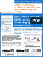 COVID-19 Contact-Confirming Application