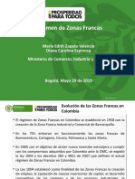 Regimen de Zonas Francas PDF
